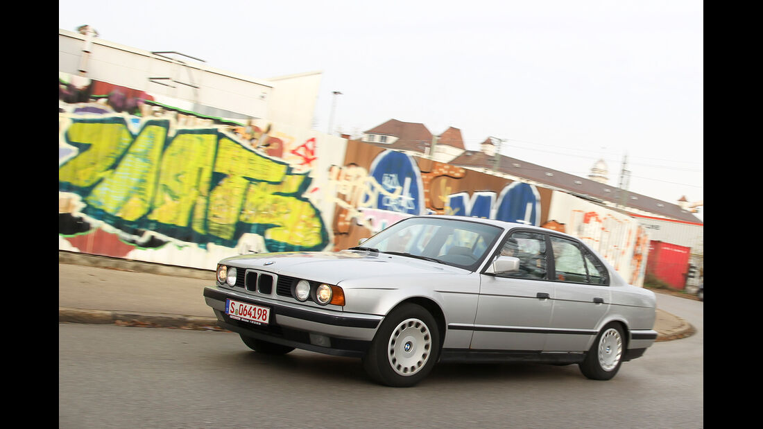 BMW 524 TD, Seitenansicht