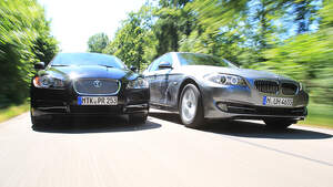 BMW 525d, Jaguar XF 3.0 Diesel