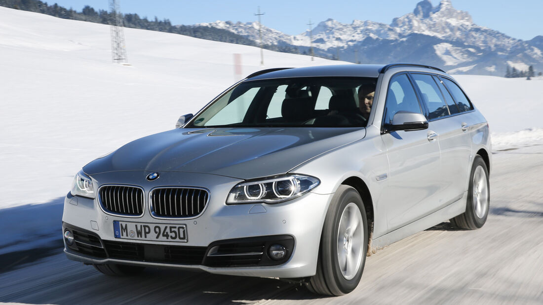 BMW 525d Touring xDrive, Frontansicht