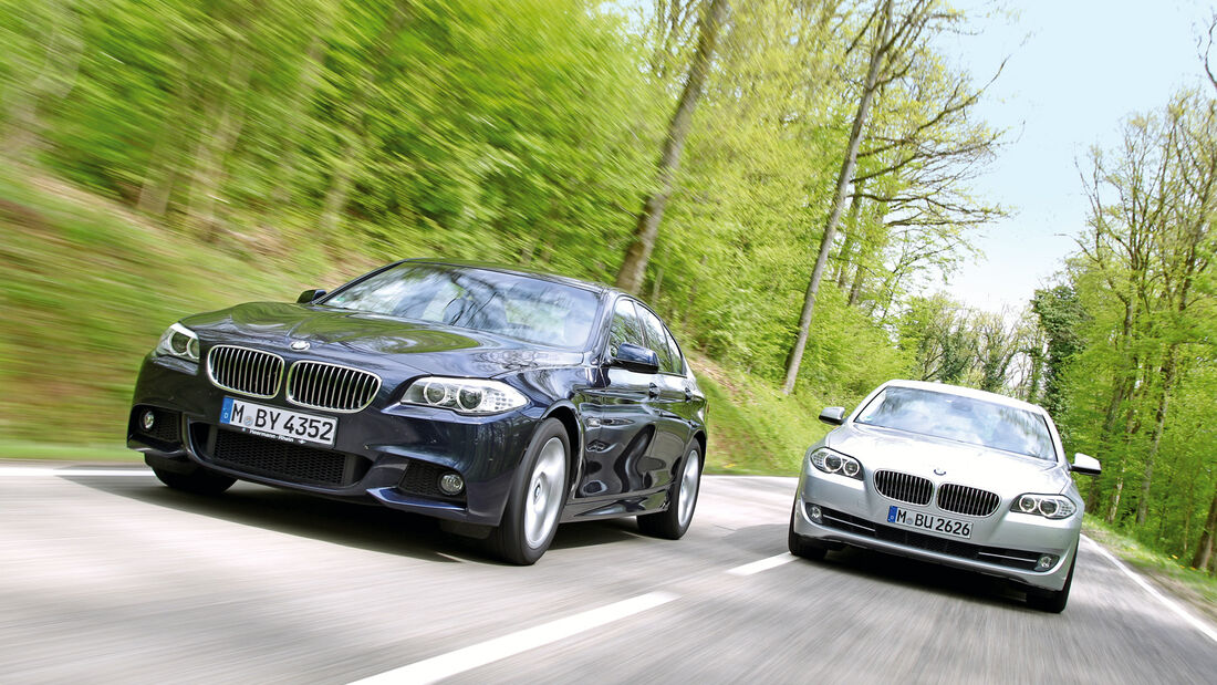 BMW 528i, BMW 530i, Frontansicht