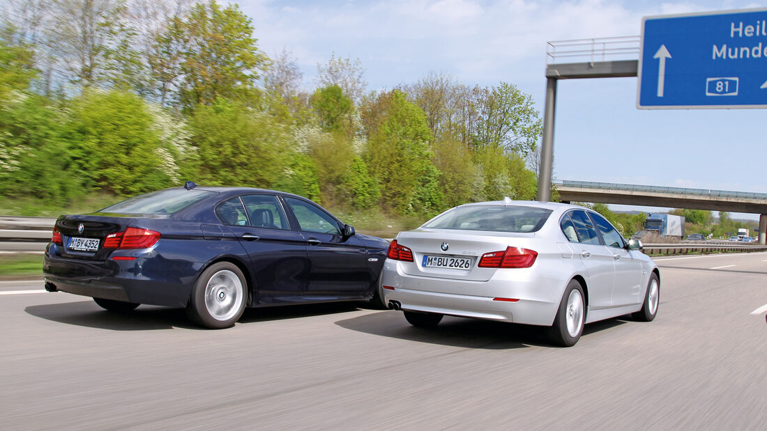 BMW 528i, BMW 530i, Heck