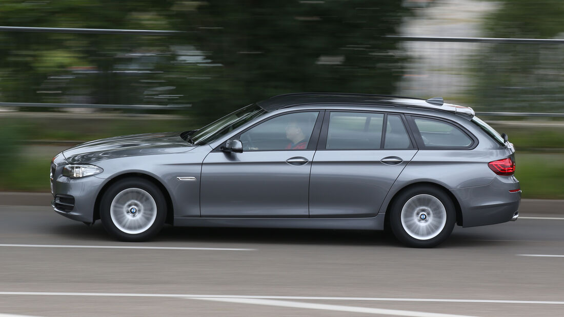 BMW 528i Touring, Seitenansicht
