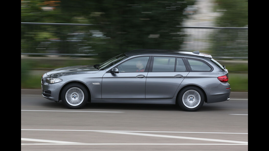 BMW 528i Touring, Seitenansicht