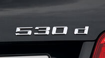 BMW 530d, Typenbezeichnung, Schriftzug