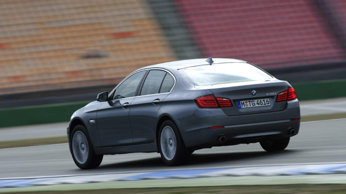BMW 535i im Test FiveKonzert unter ferner liefen auto motor und sport