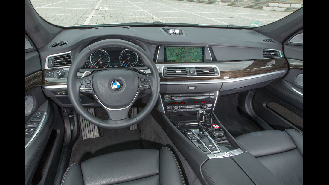 BMW 535i Gran Turismo, Cockpit