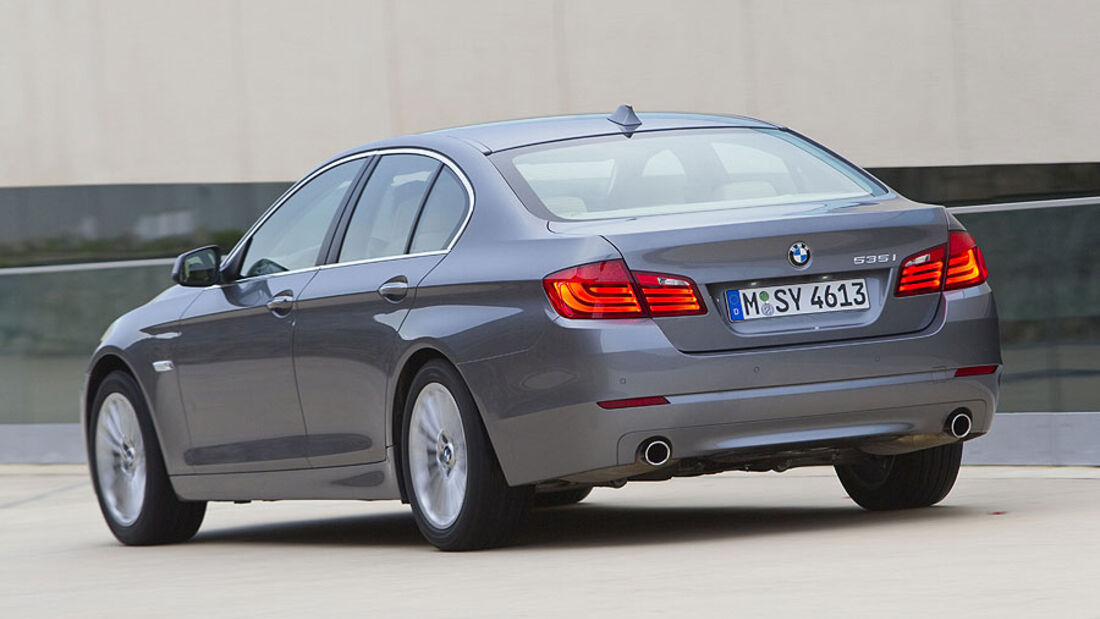 BMW 535i Heckansicht