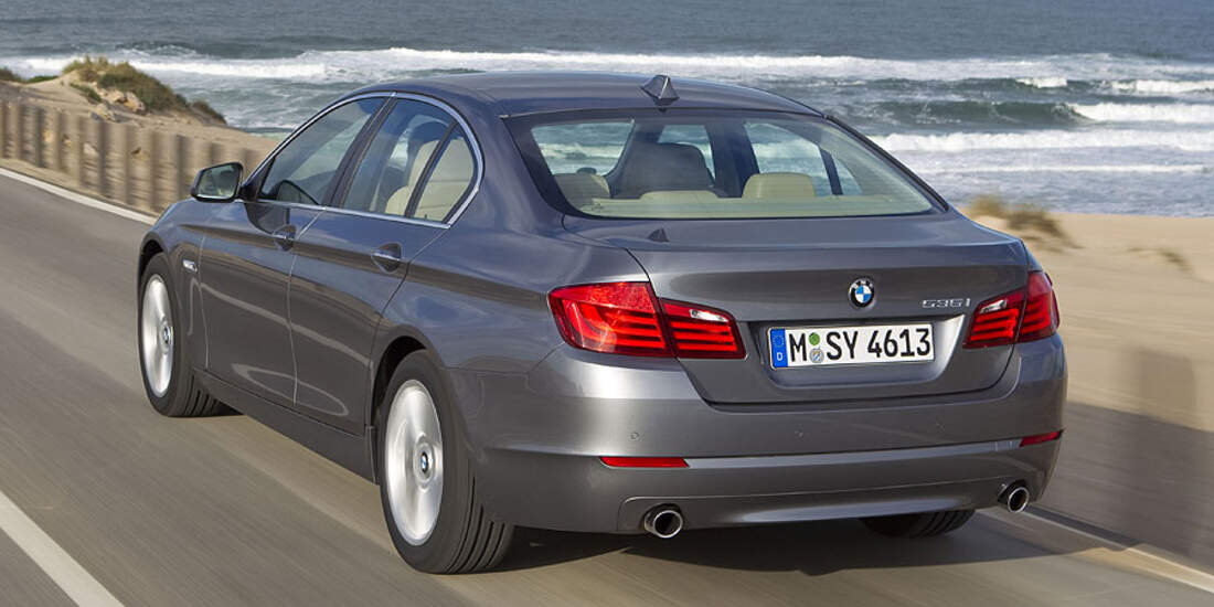 BMW 535i Heckansicht