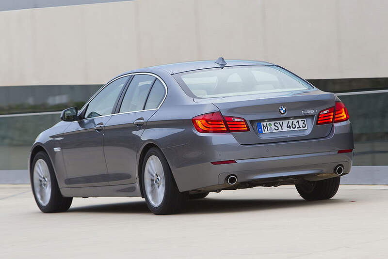 BMW 535i Heckansicht