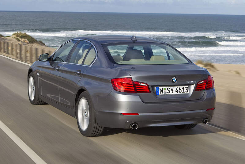 BMW 535i Heckansicht