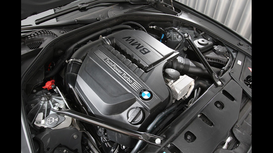BMW 535i Motorraum