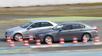 BMW 535i und Mercedes E 350 CGI im Sprint