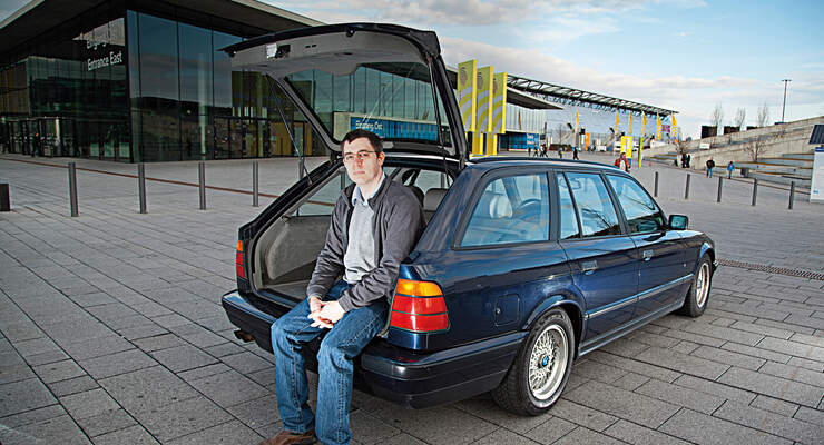 BMW 540i Touring, Heckklappe, Jan Fleischer
