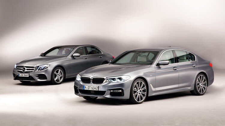 Bmw 5er Vs Mercedes E Klasse Welche Limo Ist Besser Auto Motor Und Sport