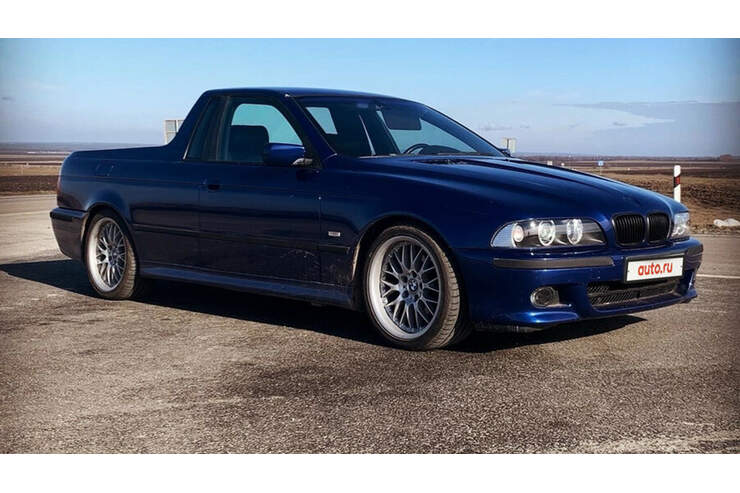 BMW 5er (E39) 530d Umbau: Endlich ein Pickup von BMW | AUTO MOTOR UND SPORT