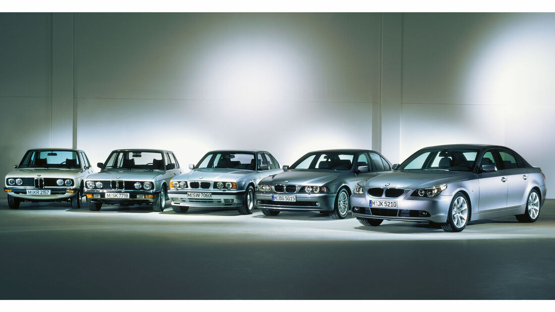BMW 5er E60 (2003-2010) mit 5er Generationen
