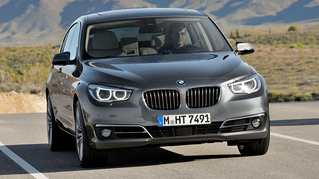 BMW 5er Gran Tourismo, Facelift 2013, Frontansicht