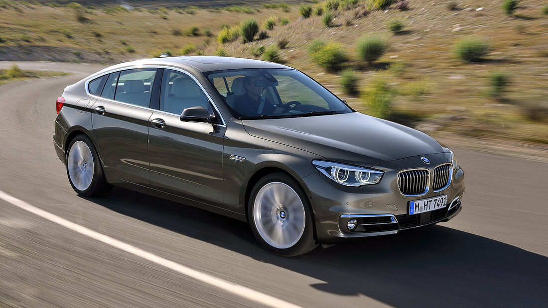 BMW 5er Gran Tourismo, Facelift 2013, Frontansicht