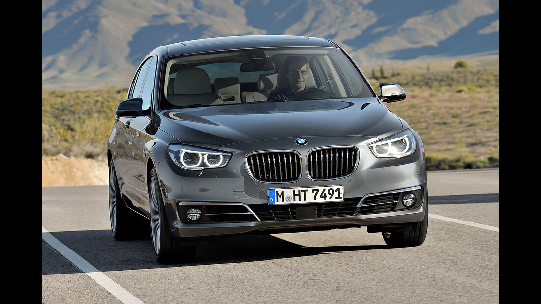 BMW 5er Gran Tourismo, Facelift 2013, Frontansicht