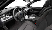 BMW 5er M-Sportpaket, Innenraum