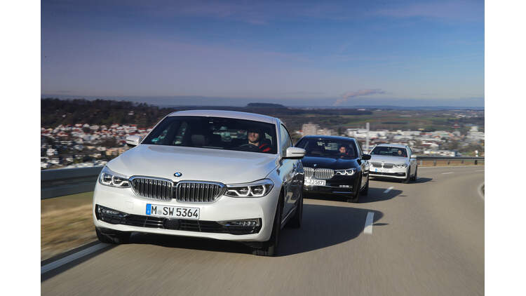 Bmw 5er Touring 6er Gt Und 7er Lang Im Konzeptvergleich Auto Motor Und Sport