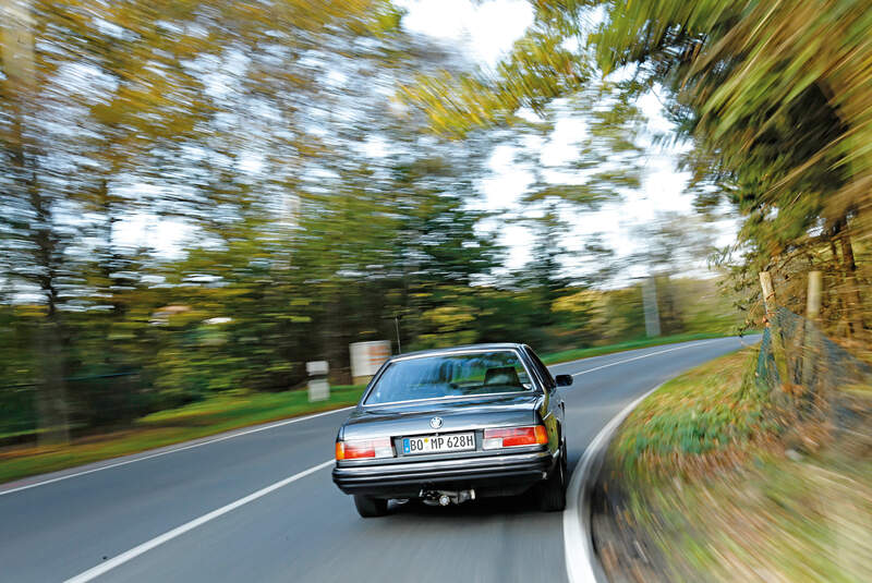 BMW 628 CSi, Heckansicht