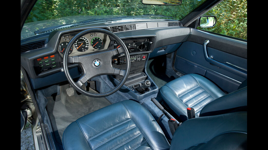 BMW 635 CSi, Cockpit