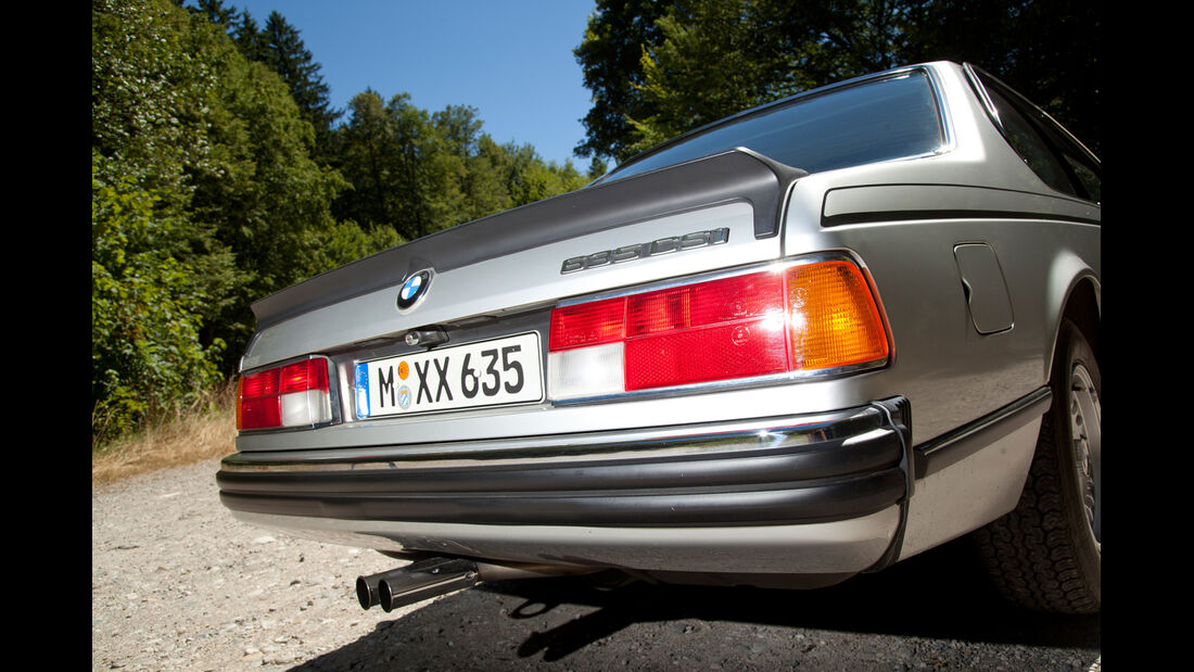 BMW 635 CSi, Heckleuchte
