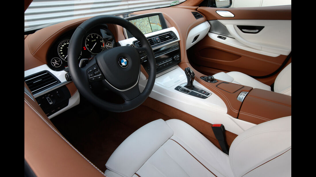 BMW 640d Gran Coupé, Cockpit, Sitze