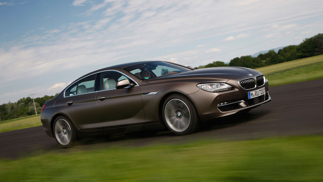 BMW 640d Gran Coupé, Seitenansicht