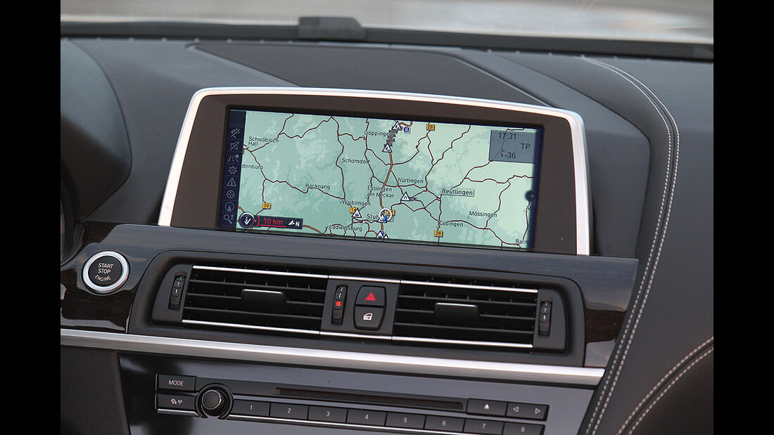 BMW 650i Cabrio, BMW 6er Cabrio, Flatscreen, Navigation