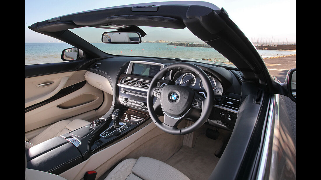 BMW 650i Cabrio, Innenraum, Cockpit