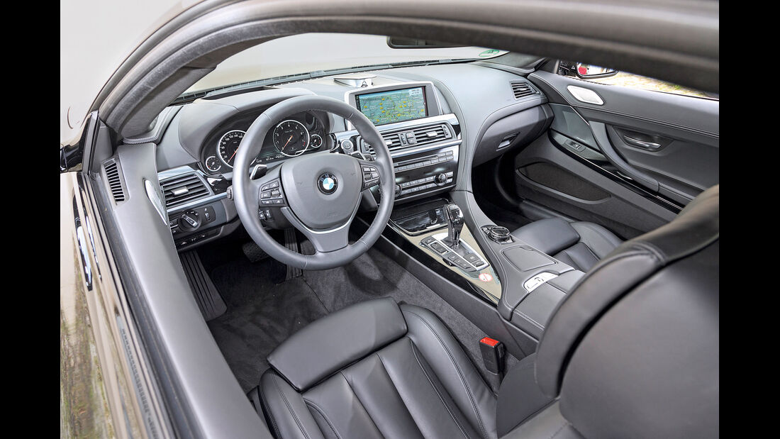 BMW 650i Coupé, Cockpit