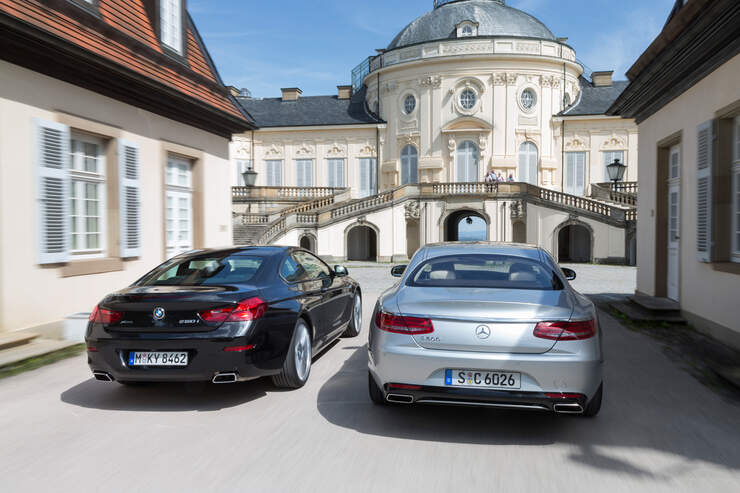 Bmw 650i Coupe Vs Mercedes S 500 Coupe Luxus Coupes Im Vergleich Technische Daten Auto Motor Und Sport