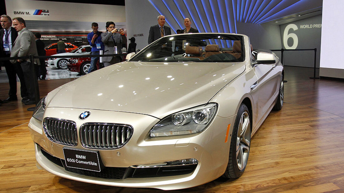 BMW 6er Cabrio, Detroit Motor Show