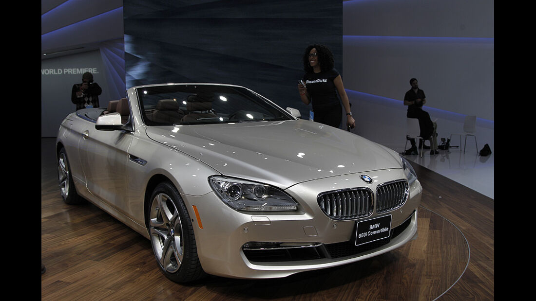 BMW 6er Cabrio, Detroit Motor Show, Rundgang
