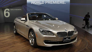BMW 6er Cabrio, Detroit Motor Show, Rundgang