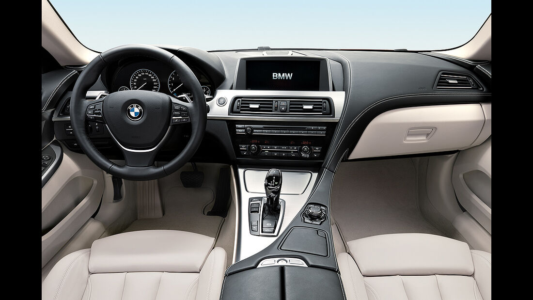 BMW 6er Coupé, Cockpit, Innenraum