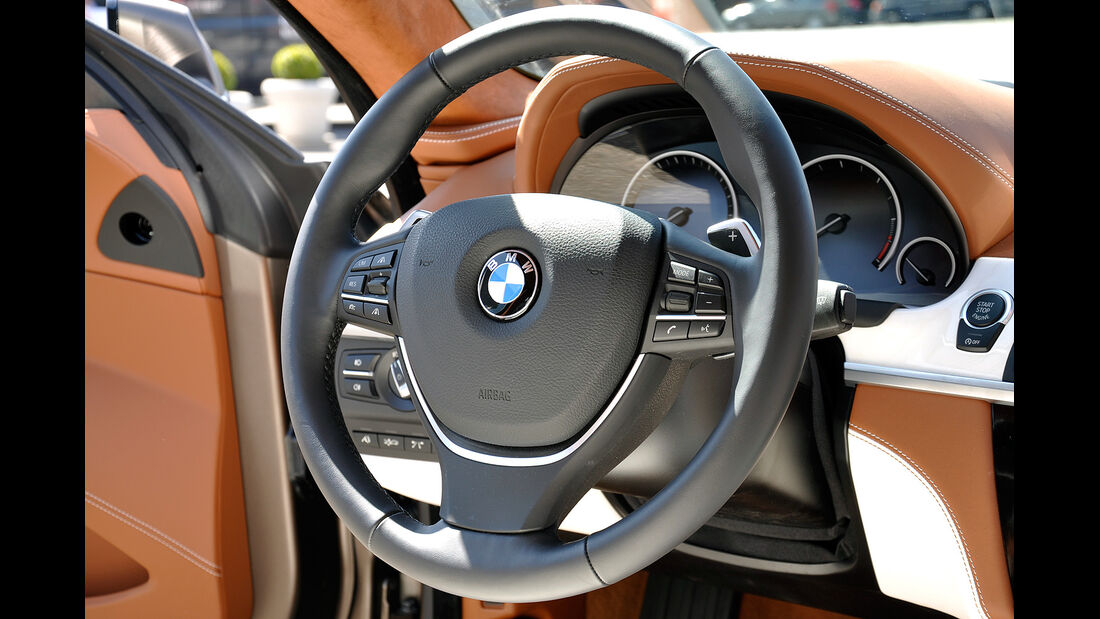 BMW 6er Gran Coupé, Innenraum-Check, Cockpit, Lenkrad