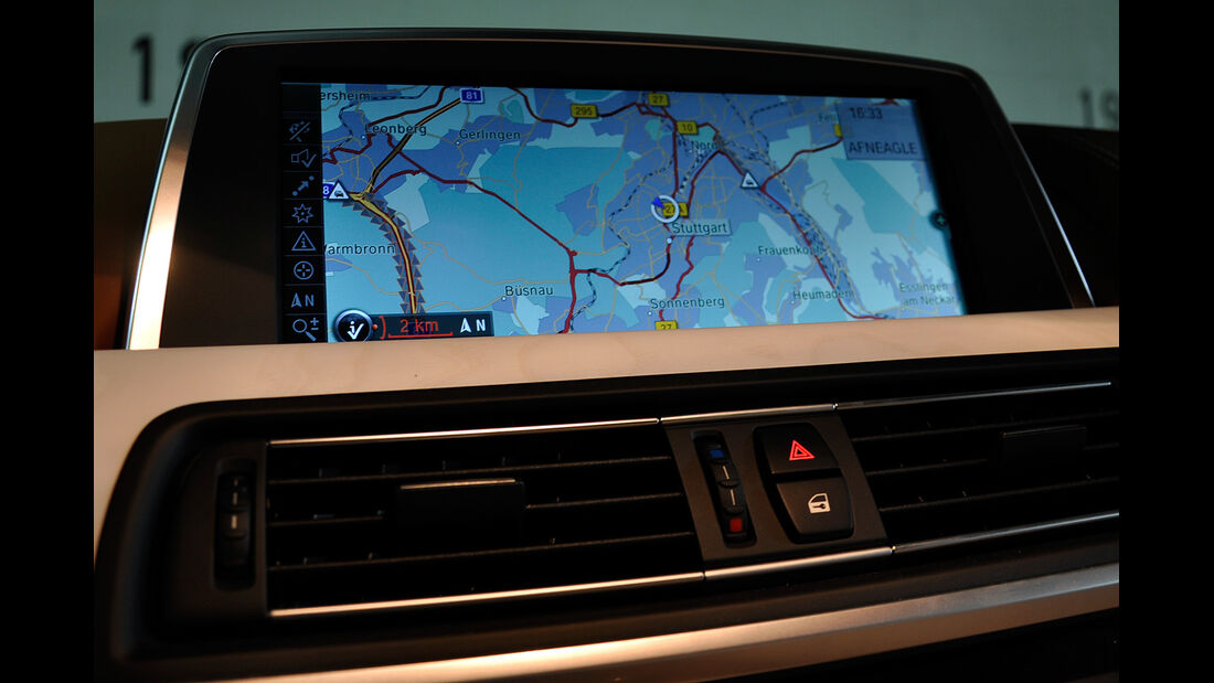 BMW 6er Gran Coupé, Innenraum-Check, Navigationssystem