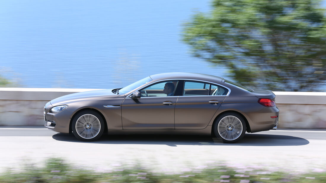 BMW 6er Gran Coupé, Seitenansicht