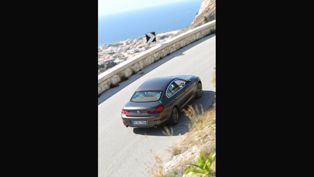 BMW 6er Gran Coupé, von oben