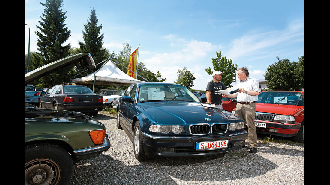 BMW 728i, Frontansicht