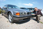 BMW 728i, Frontansicht