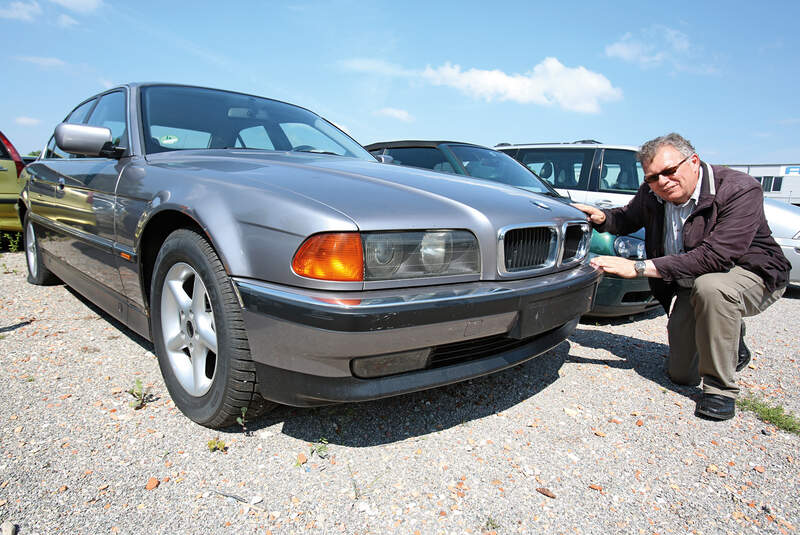 BMW 728i, Frontansicht