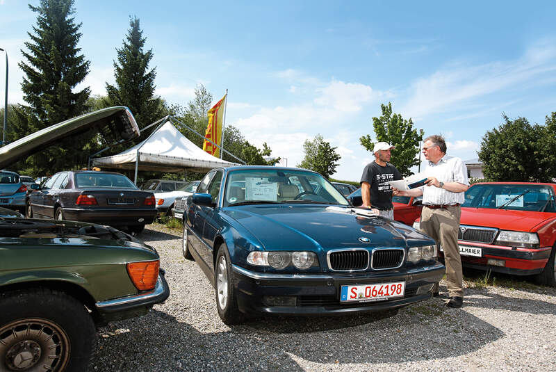 BMW 728i, Frontansicht