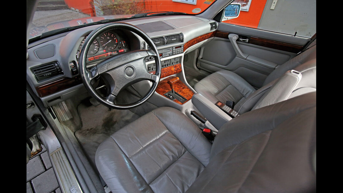 BMW 730i–750iL (E 32), V8/V12, Cockpit