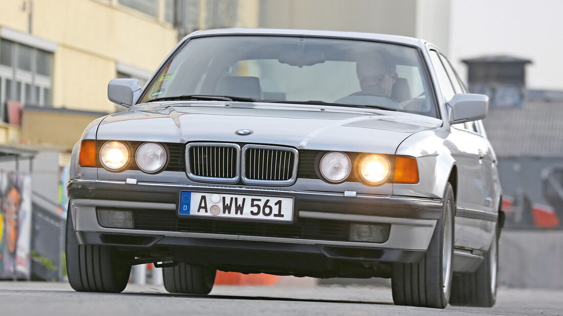 BMW 730i–750iL (E 32), V8/V12, Frontansicht