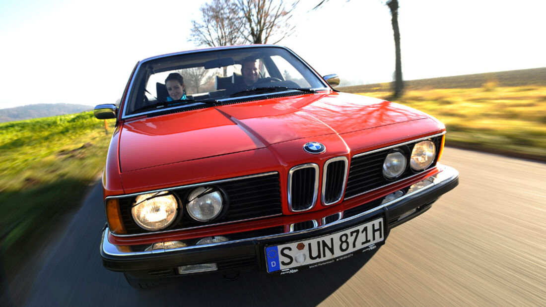 BMW 732i, Frontansicht