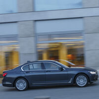 BMW 740i, Exterieur Seite